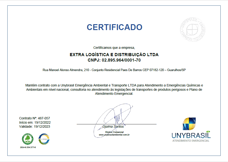 Certificado Cial